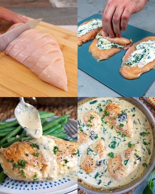 RECETA DE POLLO A LA CREMA 432584999_1466920260838909_4517711257469446895_n