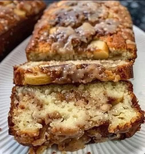 π Apple Cinnamon Bread with Vanilla Glaze: A Cozy Treat for Any Day π 482327785_2071607530025763_3626096023830345628_n